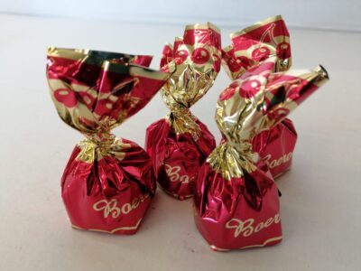 Bombones de cereza al licor